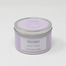 Load image into Gallery viewer, Northumbrian Candleworks - Sweet Violet - Candle in a Tin with Lid
