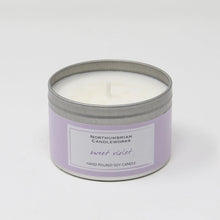 Load image into Gallery viewer, Northumbrian Candleworks - Sweet Violet - Candle in a Tin
